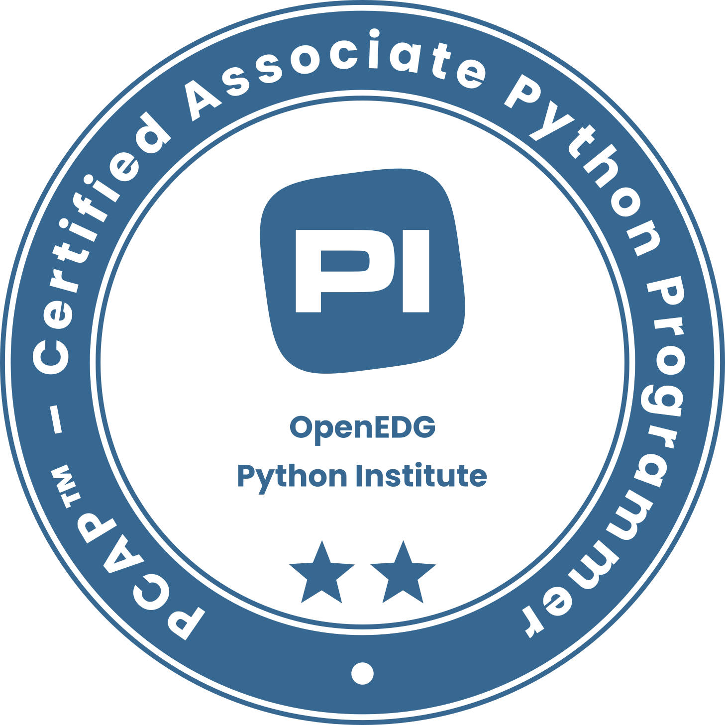 PCAP™ – Certified Associate Python Programmer